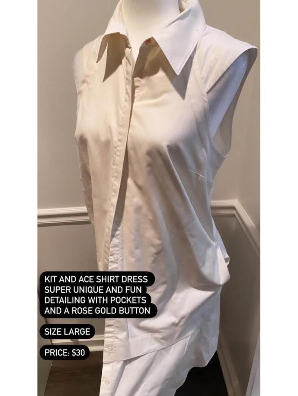Kit and ace shirt dress